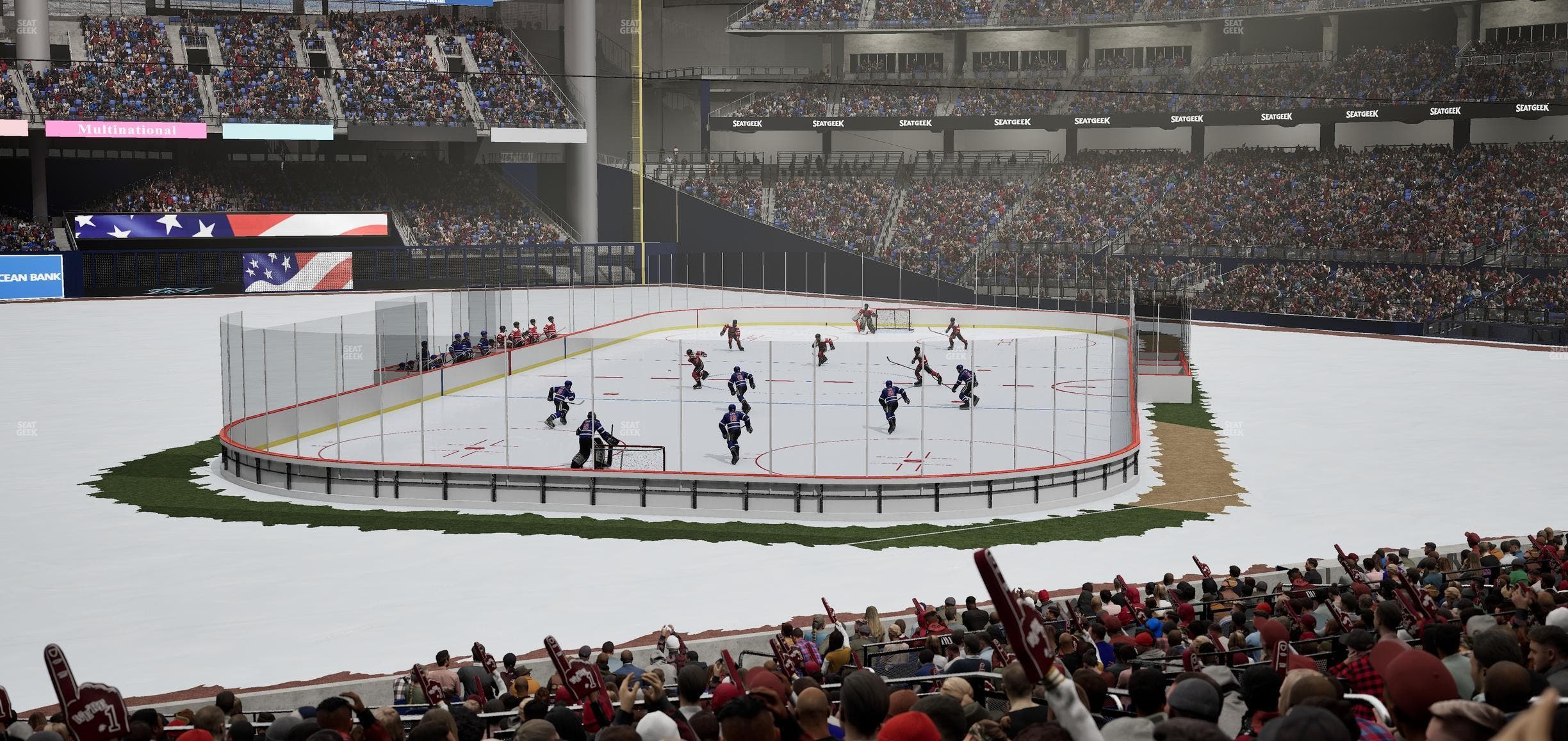 loanDepot park - Section Baseline Reserved Main 24 Seat View