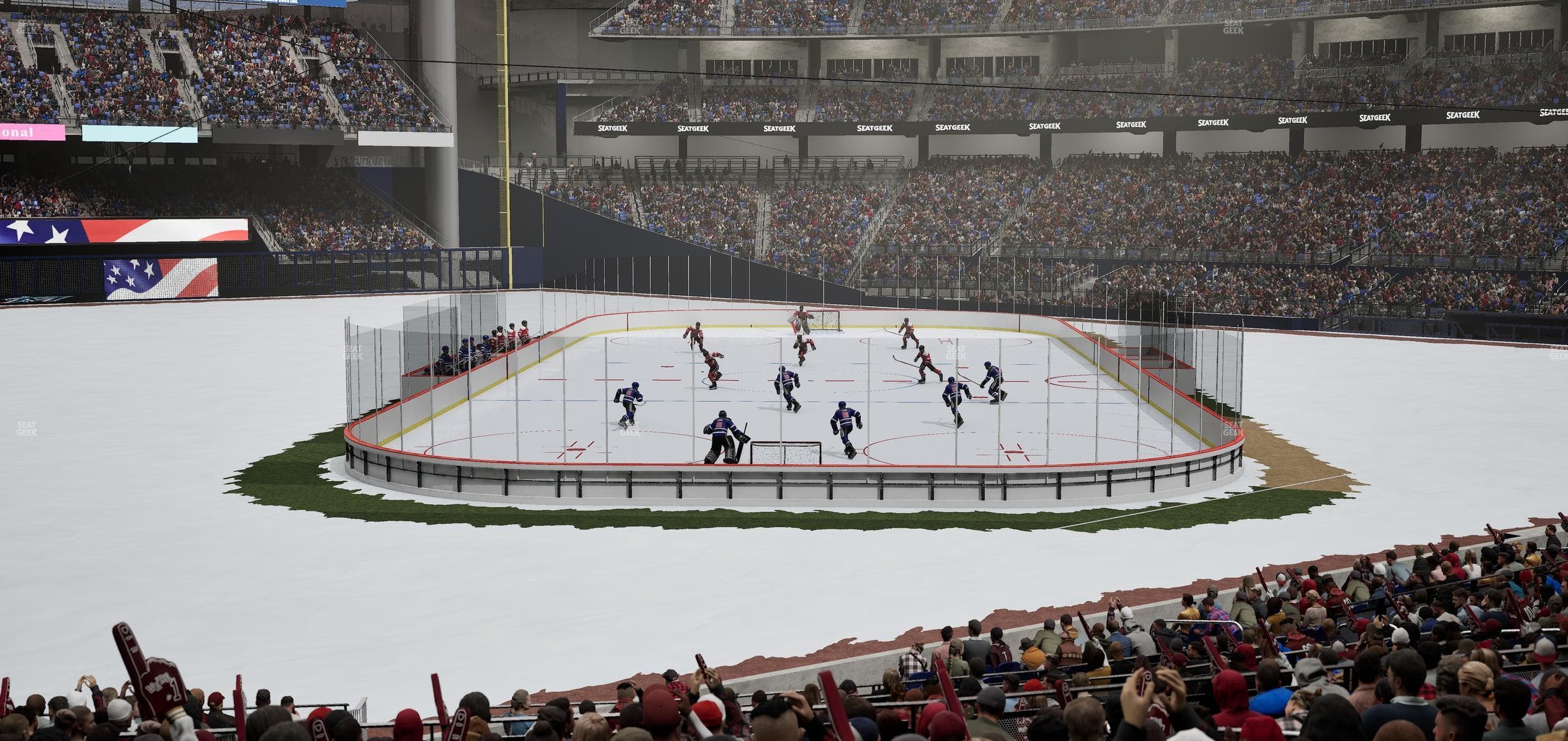 loanDepot park - Section Baseline Reserved Main 25 Seat View