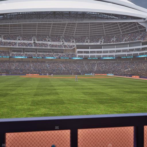loanDepot park - Section Bullpen Bar 1 Seat View