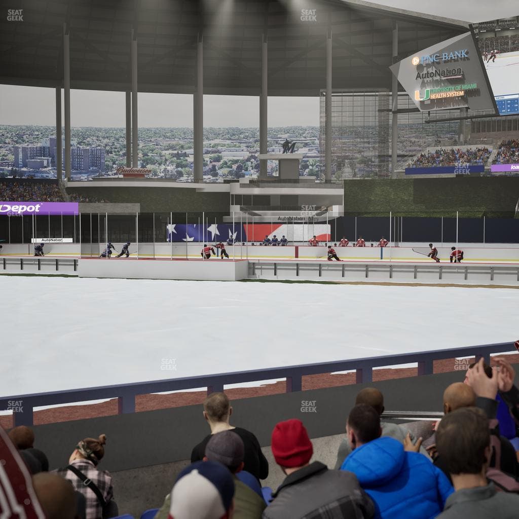 loanDepot park - Section Clubhouse Box 10 Seat View