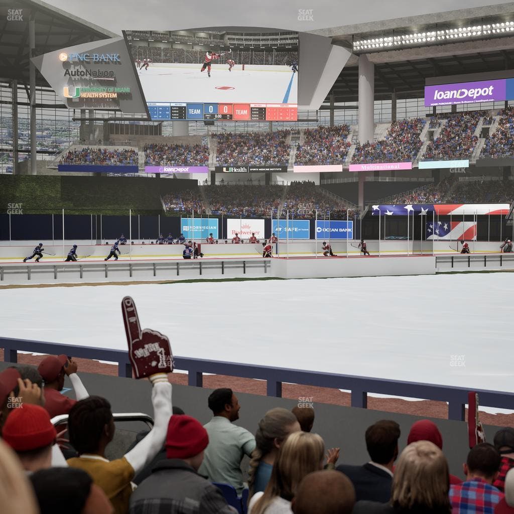 loanDepot park - Section Clubhouse Box 19 Seat View