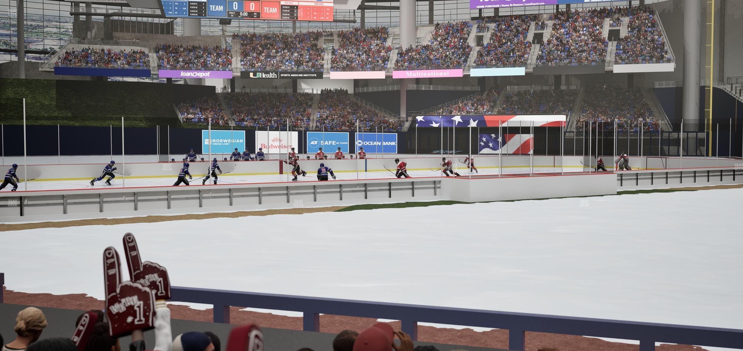 loanDepot park - Section Clubhouse Box 20 Seat View