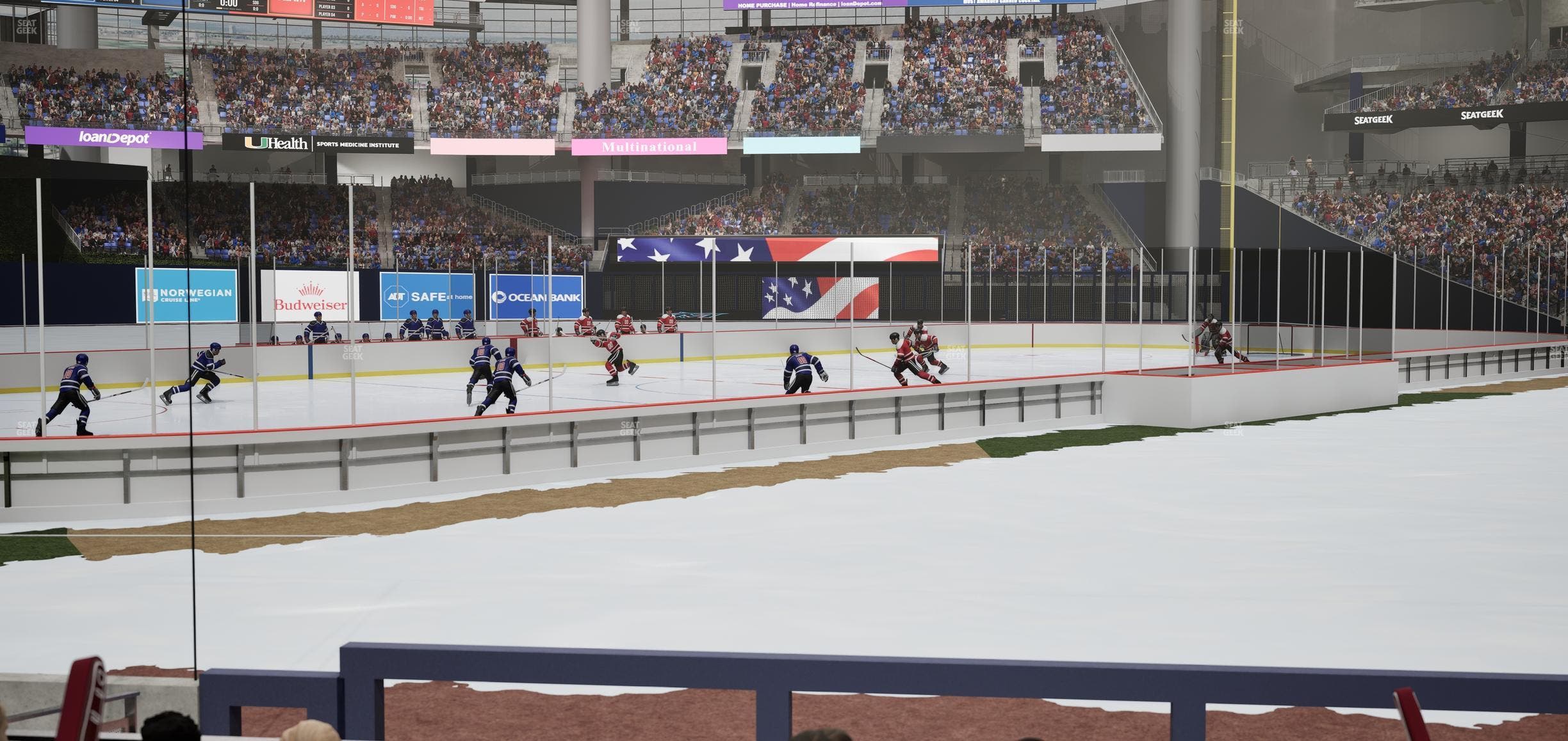 loanDepot park - Section Clubhouse Box 21 Seat View