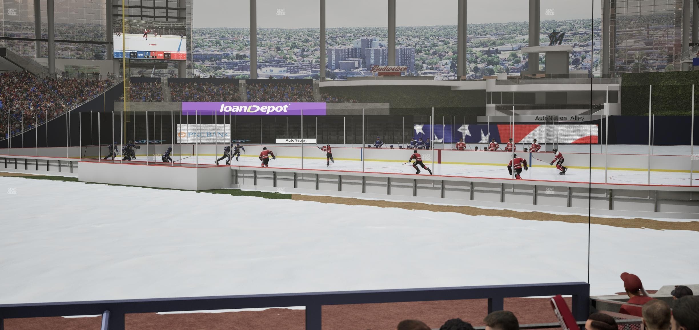 loanDepot park - Section Clubhouse Box 8 Seat View