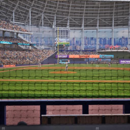 loanDepot park - Section Clubhouse Box 9 Seat View