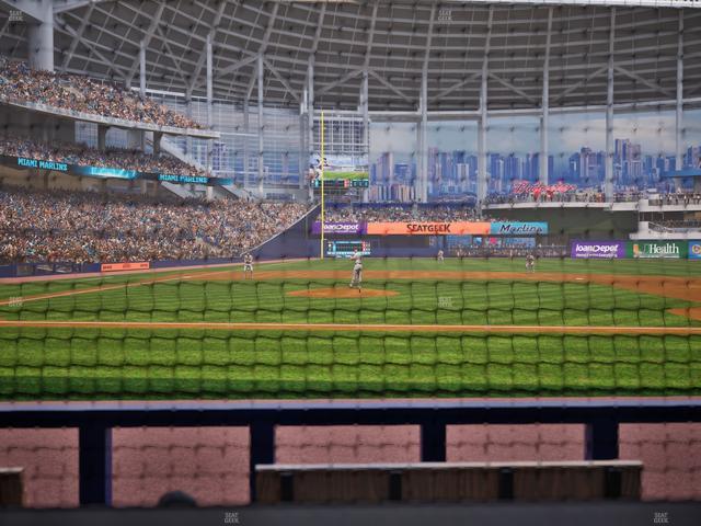 loanDepot park - Section Clubhouse Box 9 Seat View