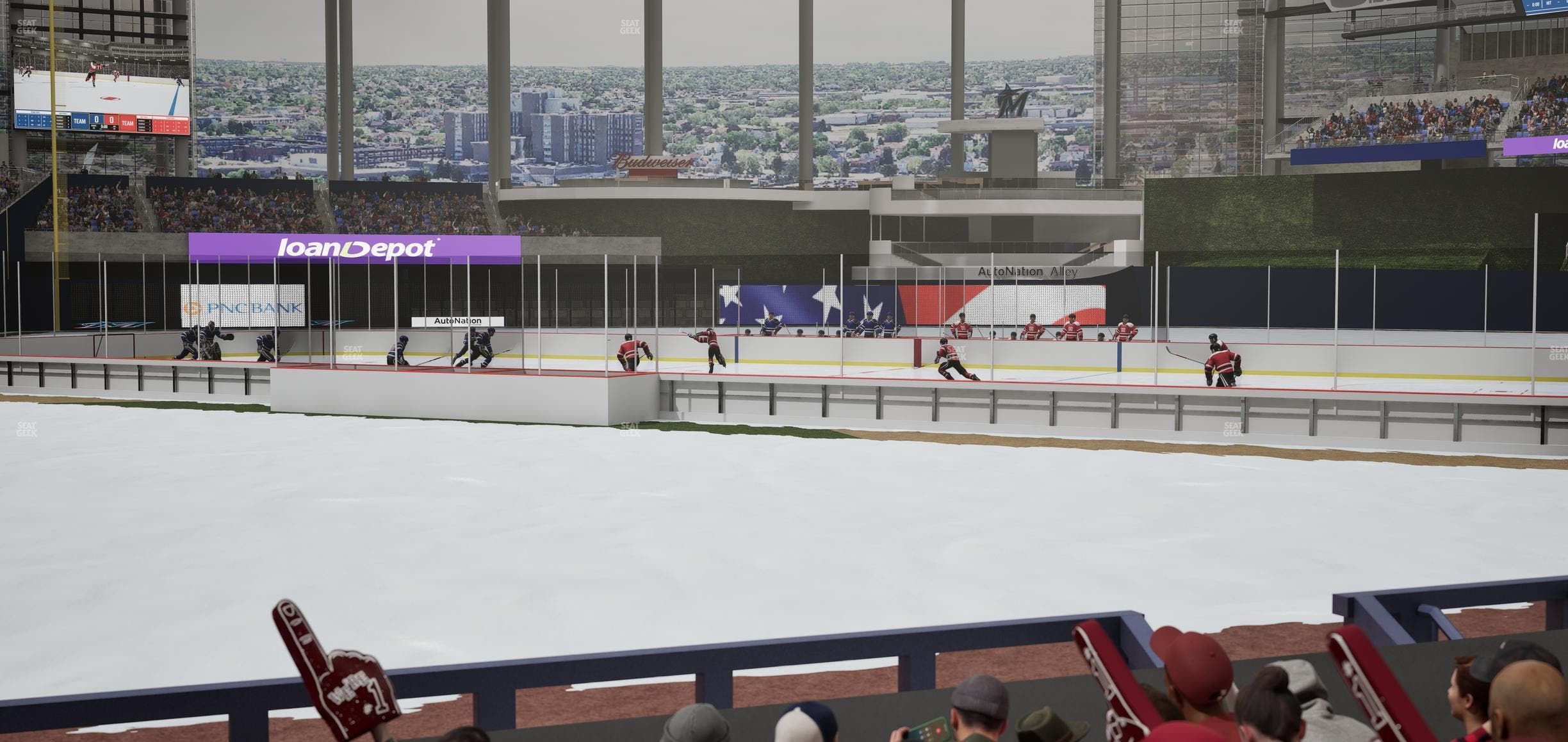 loanDepot park - Section Clubhouse Box 9 Seat View