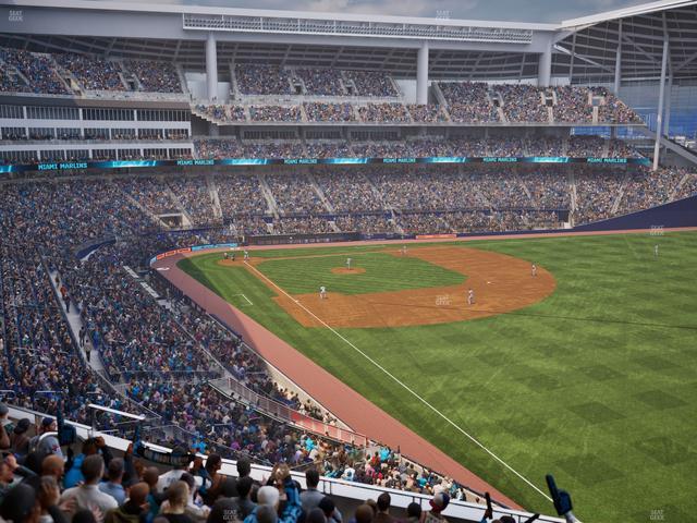 loanDepot park - Section Fiesta Suite 202 A Seat View