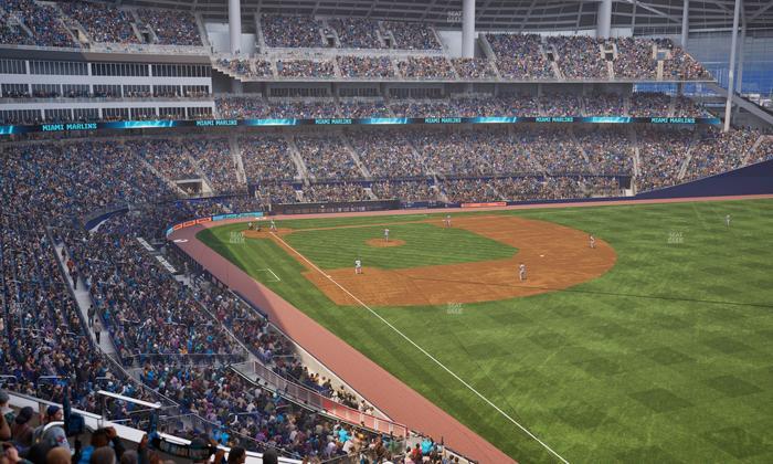 loanDepot park - Section Fiesta Suite 202 A Seat View