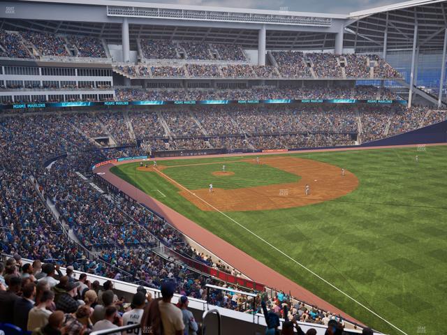 loanDepot park - Section Fiesta Suite 202 B Seat View