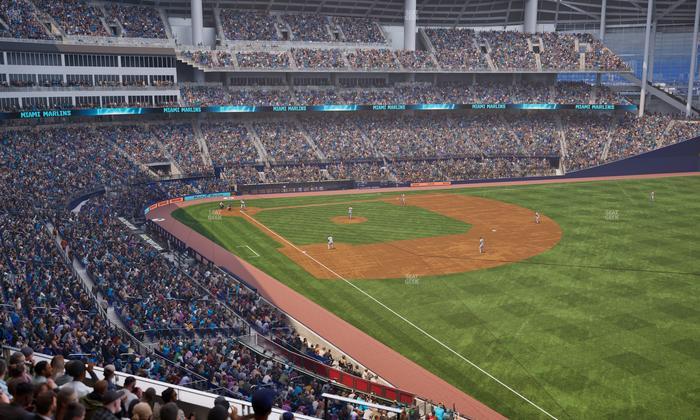 loanDepot park - Section Fiesta Suite 202 B Seat View