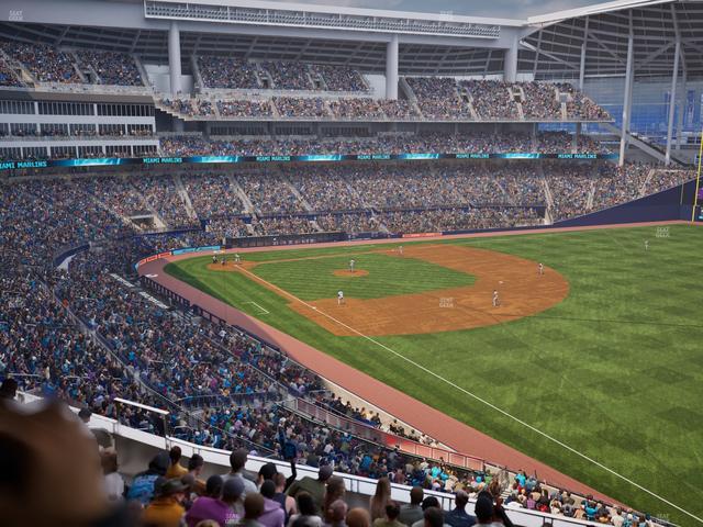 loanDepot park - Section Fiesta Suite 203 A Seat View