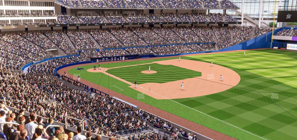 loanDepot park - Section Fiesta Suite 204 A Seat View