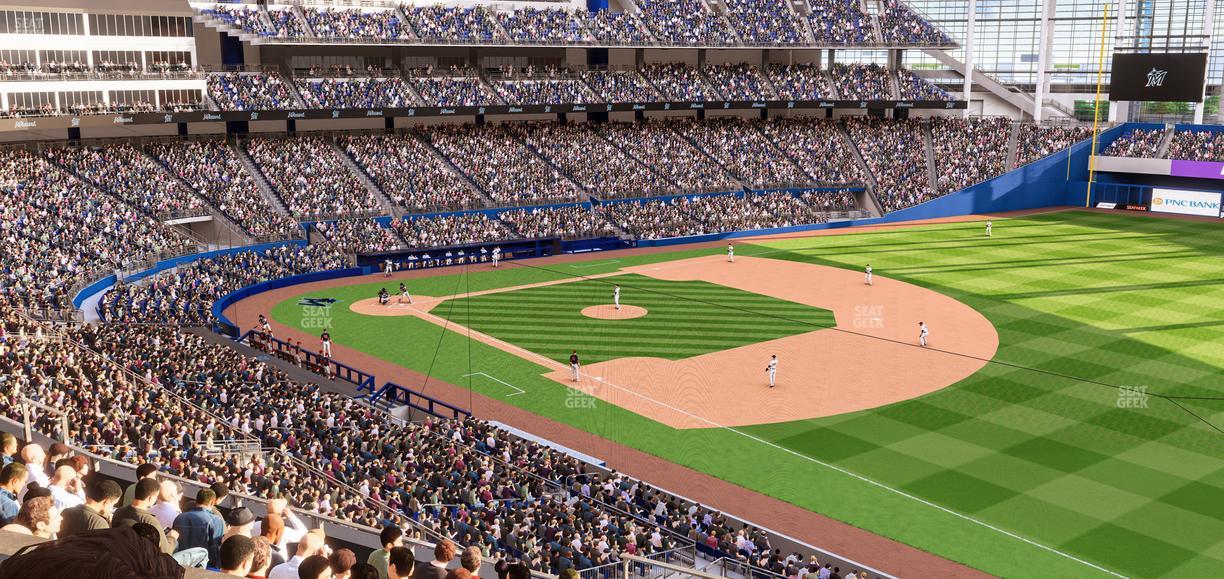 loanDepot park - Section Fiesta Suite 204 B Seat View