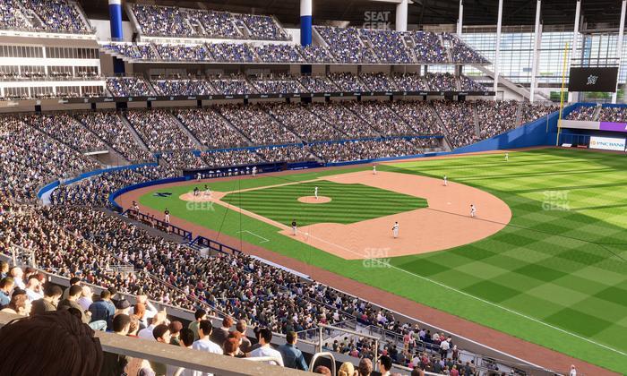 loanDepot park - Section Fiesta Suite 204 B Seat View