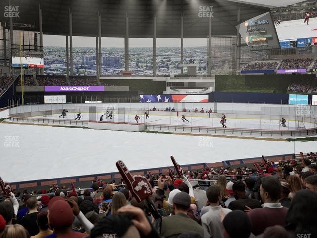 loanDepot park - Section Home Plate Box 10 Seat View loanDepot park - Section Home Plate Box 10 Seat View