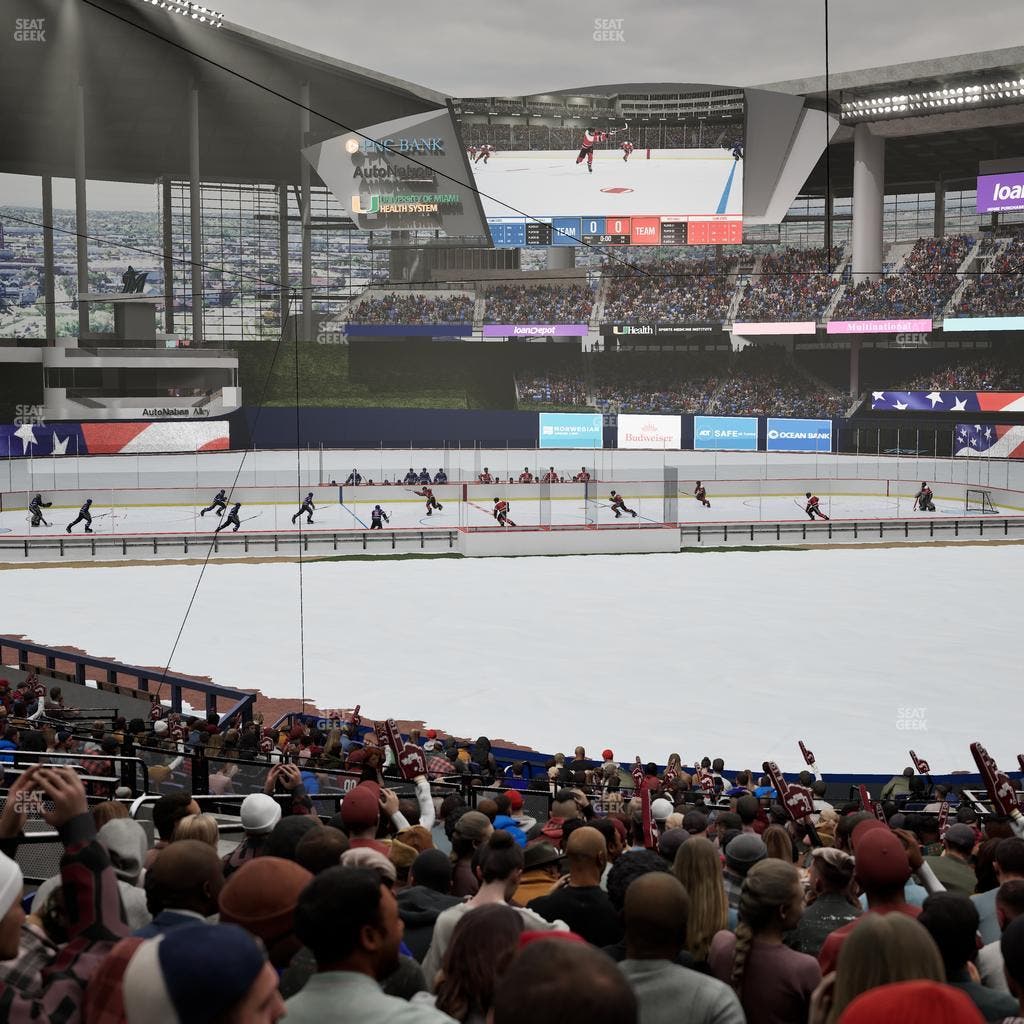 loanDepot park - Section Home Plate Box 16 Seat View