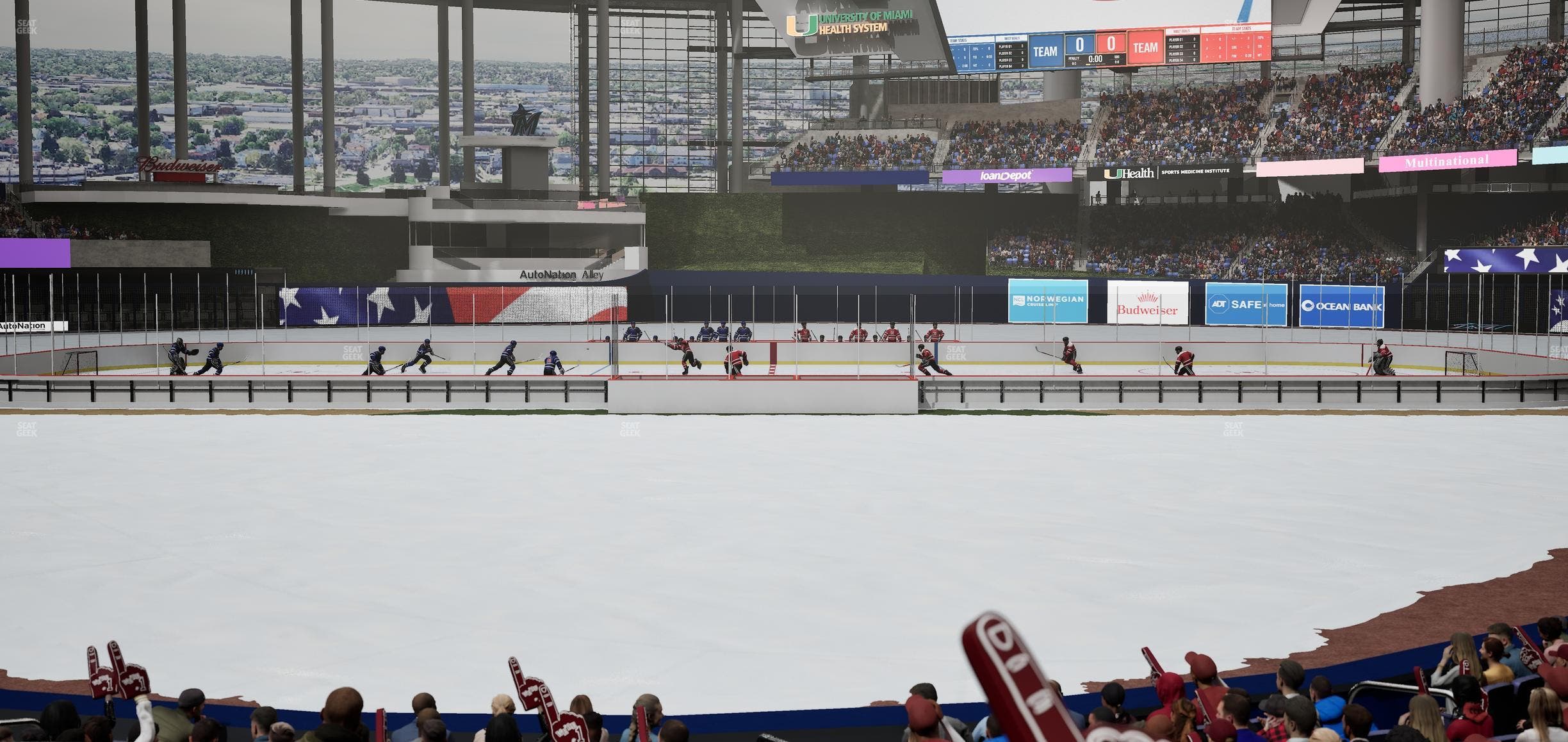 loanDepot park - Section Pnc Club Field Level 14 Seat View