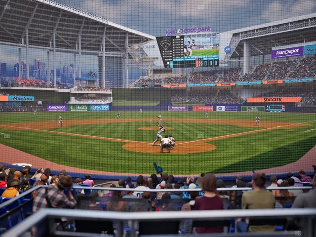 loanDepot park - Section Pnc Club Field Level 15 Seat View