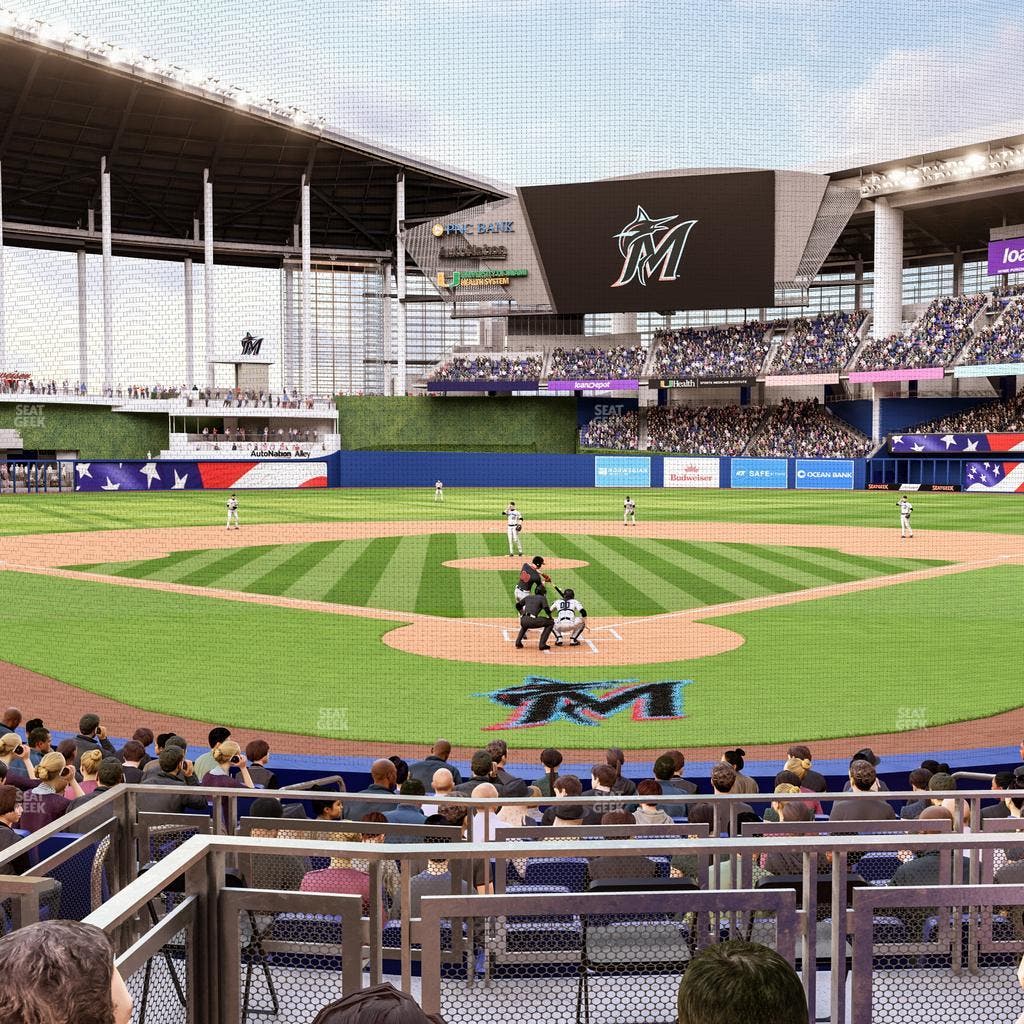 loanDepot park - Section Pnc Club Field Level 15 Seat View