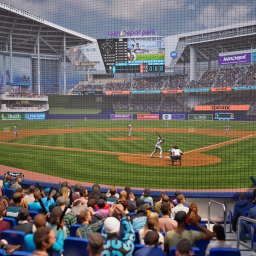 loanDepot park - Section Pnc Club Field Level 16 Seat View