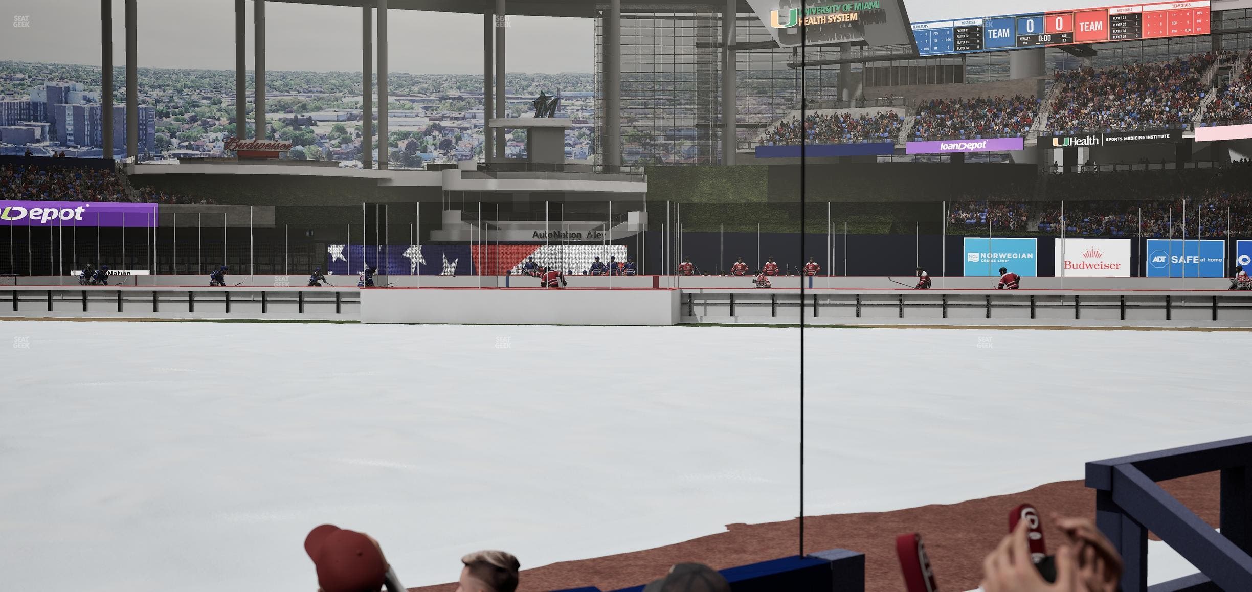 loanDepot park - Section Pnc Club Field Level 4 Seat View