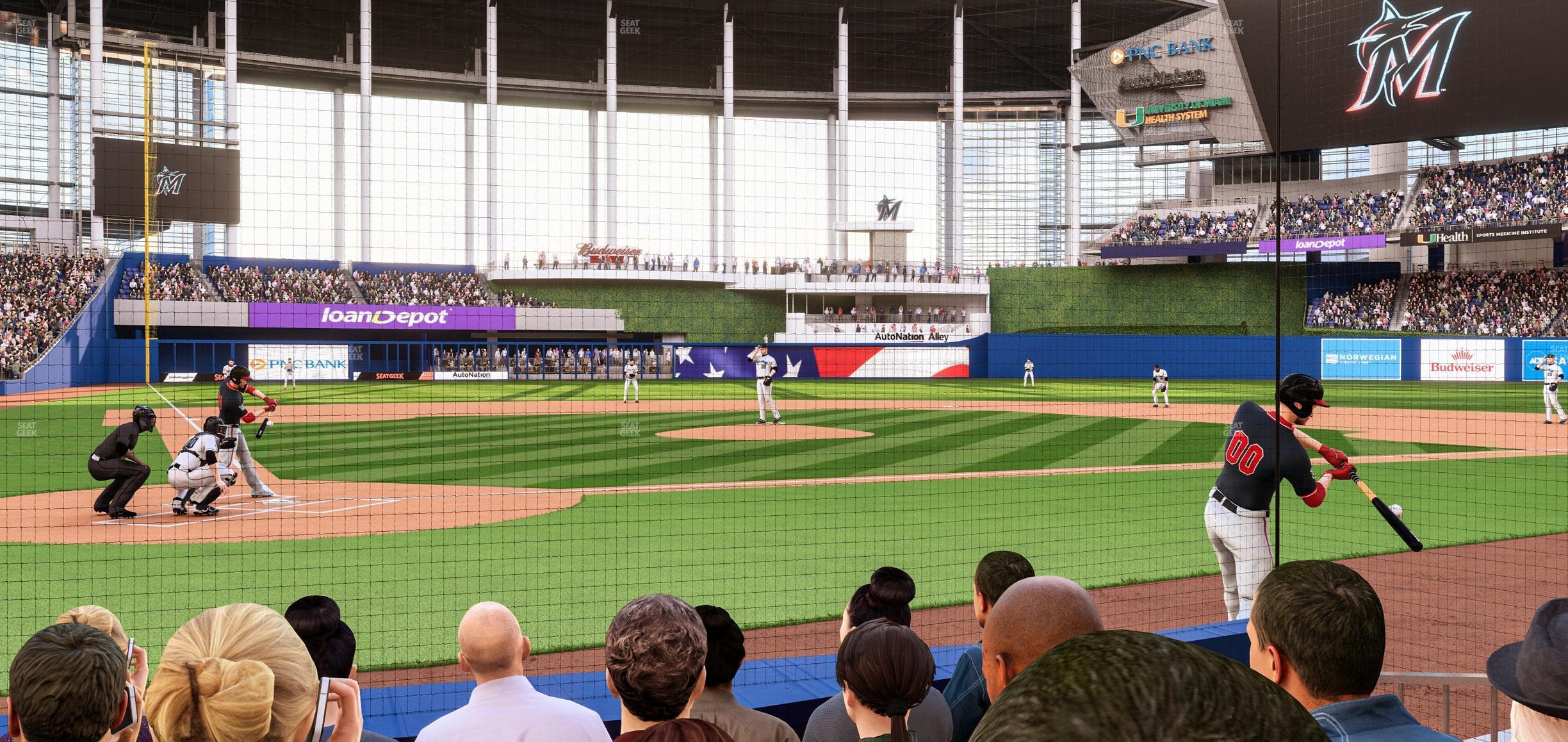 loanDepot park - Section Pnc Club Field Level 4 Seat View