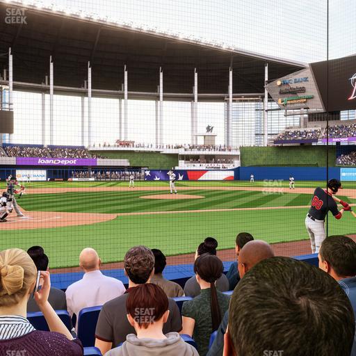 loanDepot park - Section Pnc Club Field Level 4 Seat View