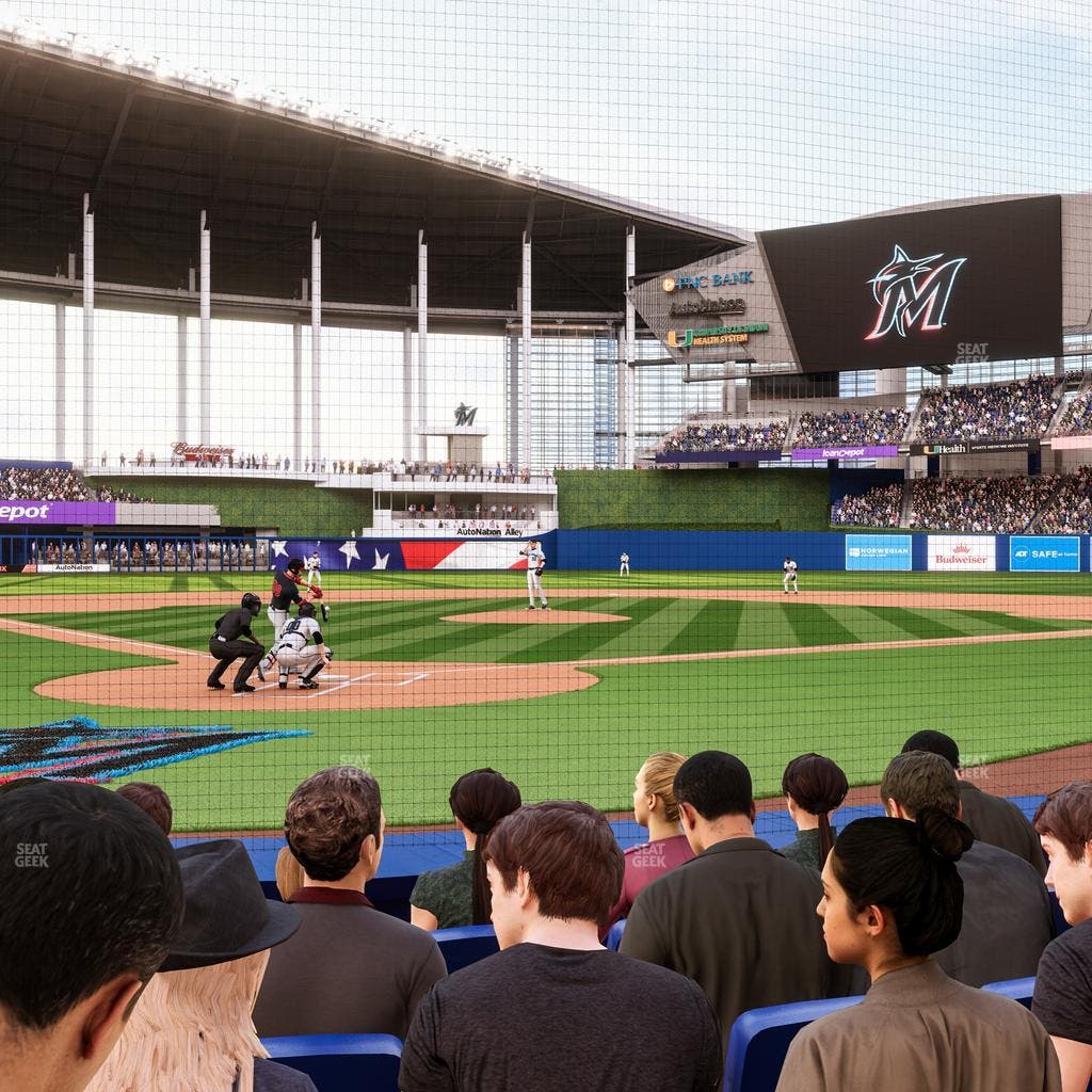loanDepot park - Section Pnc Club Field Level 5 Seat View
