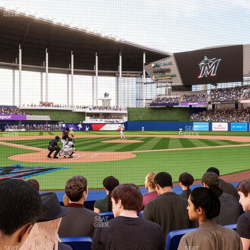 loanDepot park - Section Pnc Club Field Level 5 Seat View