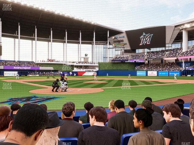 loanDepot park - Section Pnc Club Field Level 5 Seat View