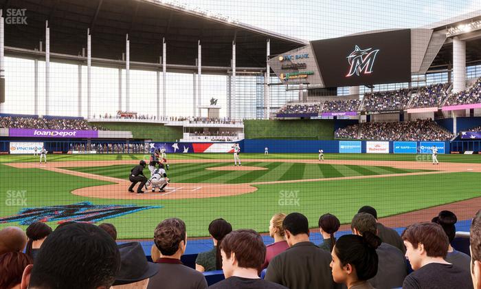 loanDepot park - Section Pnc Club Field Level 5 Seat View