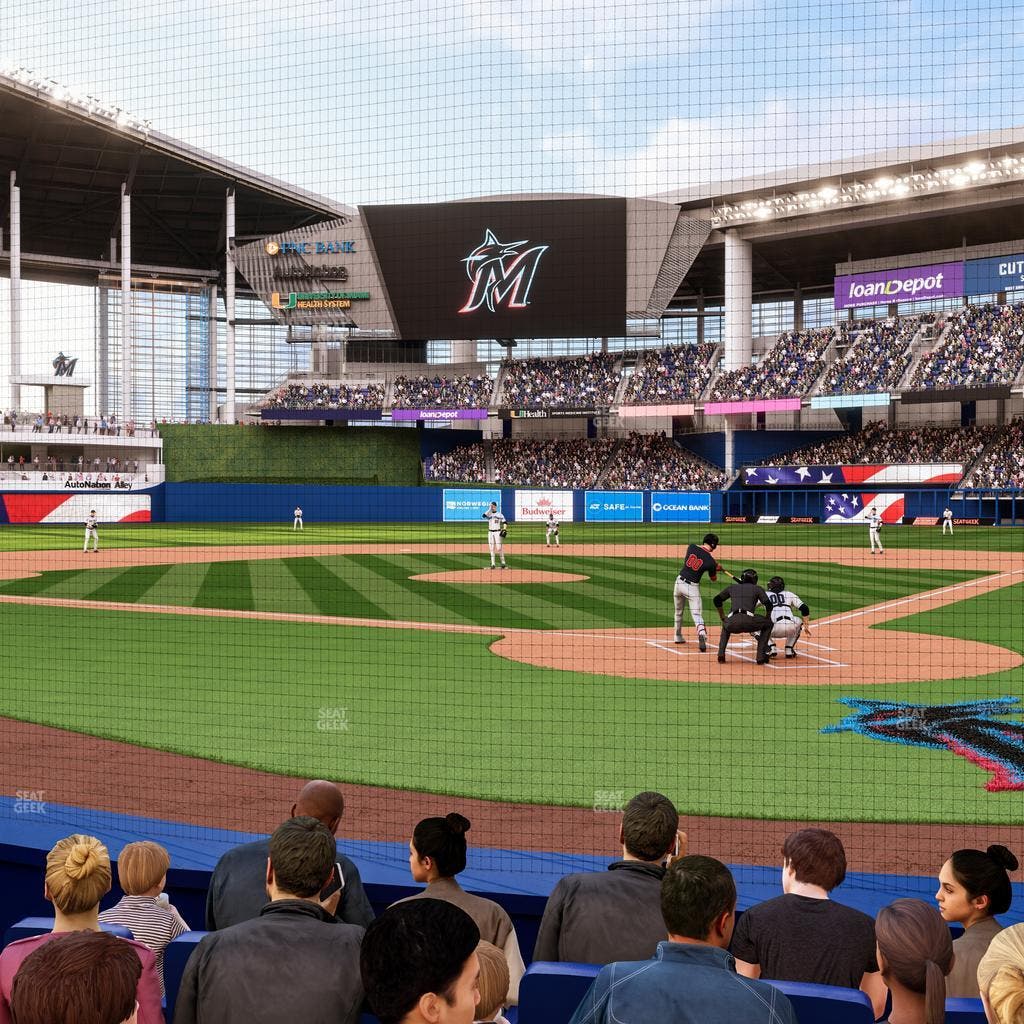 loanDepot park - Section Pnc Club Field Level 7 Seat View
