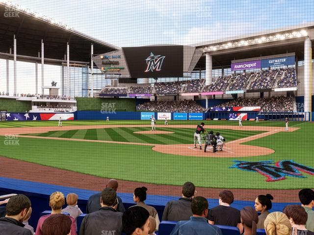 loanDepot park - Section Pnc Club Field Level 7 Seat View