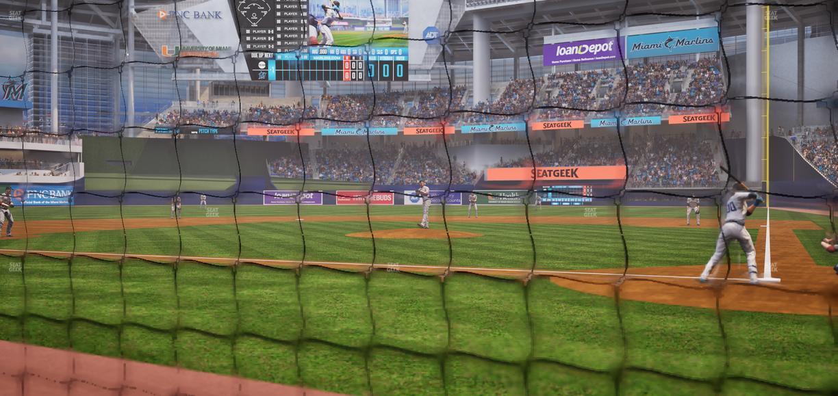 loanDepot park - Section Pnc Club Field Level 8 Seat View