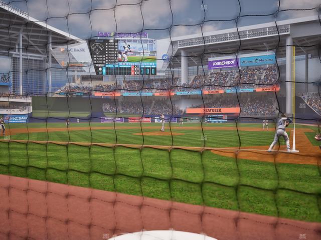 loanDepot park - Section Pnc Club Field Level 8 Seat View