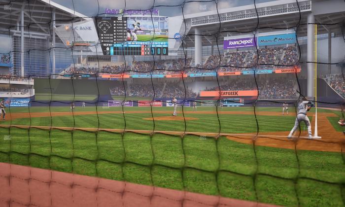 loanDepot park - Section Pnc Club Field Level 8 Seat View