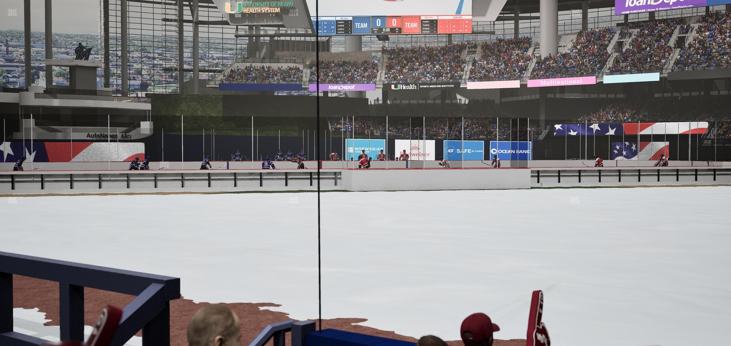 loanDepot park - Section Pnc Club Field Level 8 Seat View