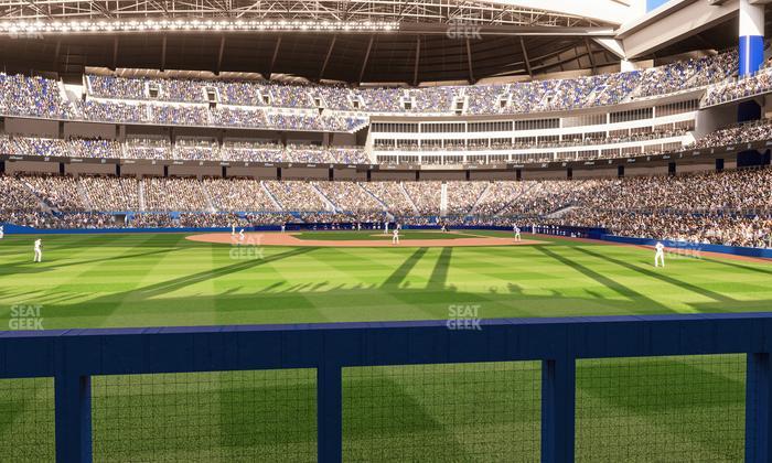 loanDepot park - Section Recess Sports Lounge Seat View