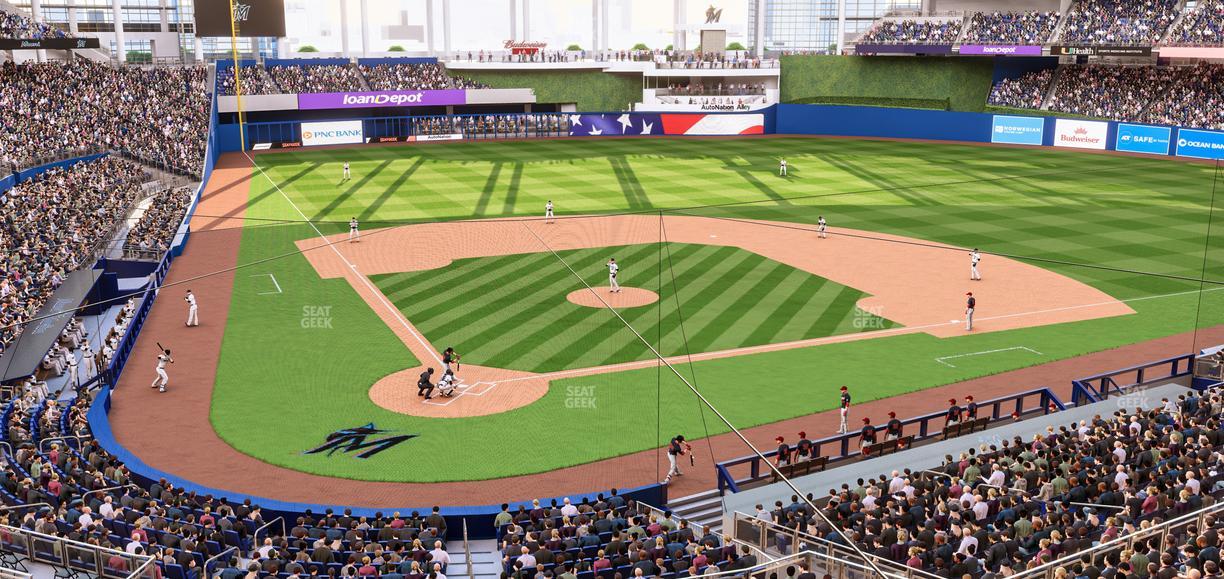 loanDepot park - Section Suite 3 Seat View