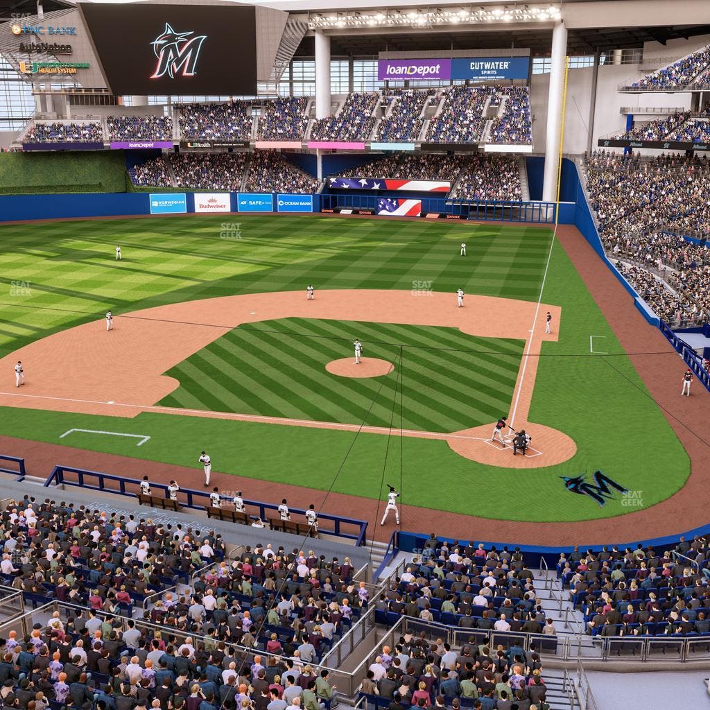loanDepot park - Section Suite 34 Seat View