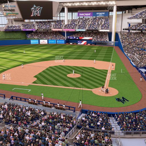 loanDepot park - Section Suite 34 Seat View