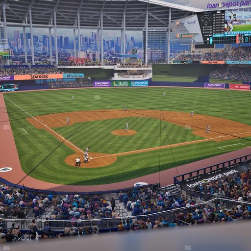 loanDepot park - Section Suite 4 Seat View