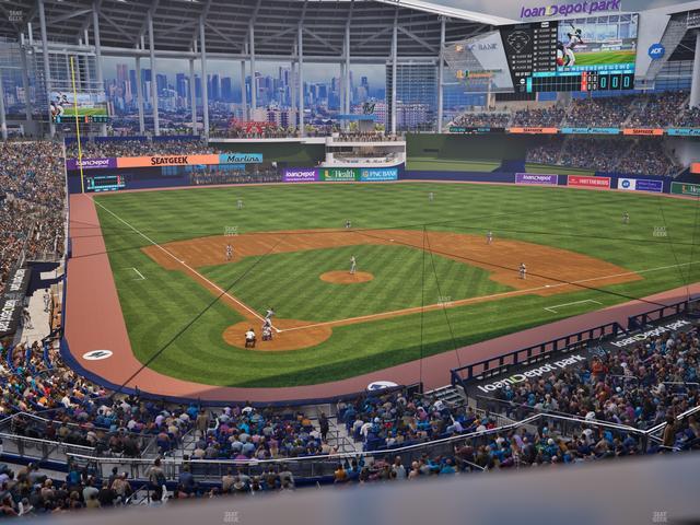 loanDepot park - Section Suite 4 Seat View
