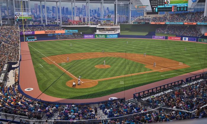 loanDepot park - Section Suite 4 Seat View