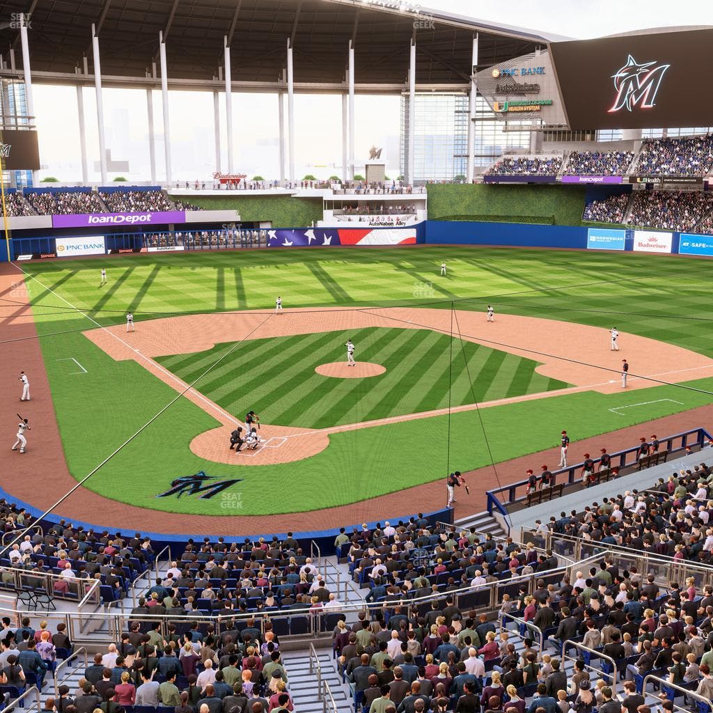loanDepot park - Section Suite 4 Seat View
