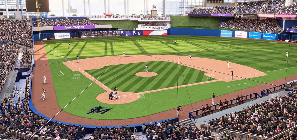 loanDepot park - Section Suite 4 Seat View