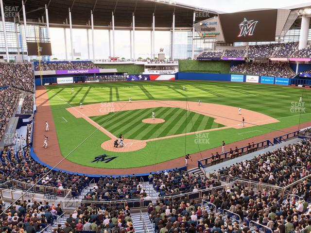 loanDepot park - Section Suite 4 Seat View