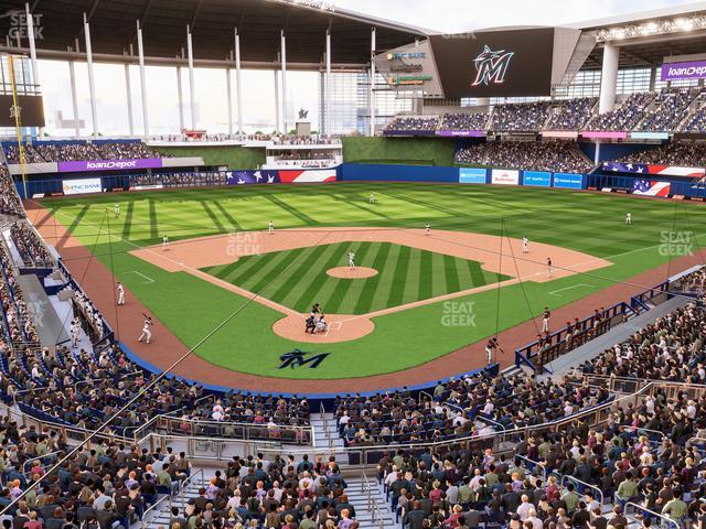 loanDepot park - Section Suite 6 Seat View