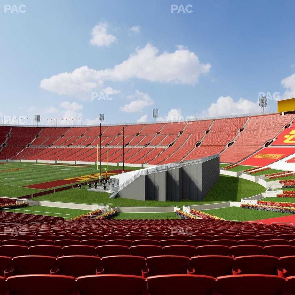 Los Angeles Memorial Coliseum - Section 101 Seat View